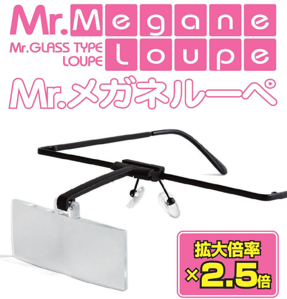 Gunze Sangyo Mr Glass Type Loupe Magnifier LP02